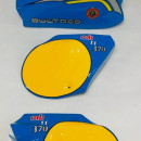 BULTACO PURSANG 370 MK11 BODY KIT PARTS GAS TANK AND SIDE PANELS PURSANG 207 mk110