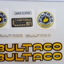 BULTACO SHERPA KIT CAMPEON DECALS KIT NEW BULTACO SHERPA KIT CAMPEON DECALS BULTACO SHERPA