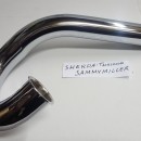 BULTACO SHERPA SAMMY MILLER EXHAUST PIPE NEW SHERPA 10 EXHAUST SHERPA SAMMY MILLER EXHAUST BULTACO FRONT PIPE EXHAUST