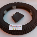 REAR TIRE 3.75X17 MONTESA ENDURO 75 NEW TRIALS TIRE MONTESA ENDURO 75 L