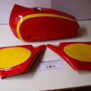 BULTACO PURSANG MK7 GASTANK AND SIDE PANELS MODEL 121 BULTACO PURSANG GAS TANK NEW BULTACO PURSANG BODY KIT BULTACO PURSANG MK7 360