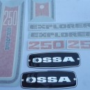 NEW OSSA EXPLORER KIT DECALS OSSA EXPLORER 250cc DECALS FULL BIKE
