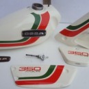 OSSA MICK ANDREWS 350cc GAS TANK + SIDE PANELS NEW OSSA MAR BODY KIT GAS TANK + SIDE PANELS OSSA MICK ANDREWS 350cc