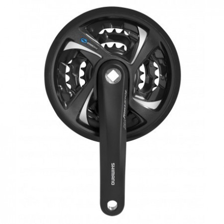 Angrenaj pedalier Shimano FCTX801 42/32/22 175 mm cu CG negru