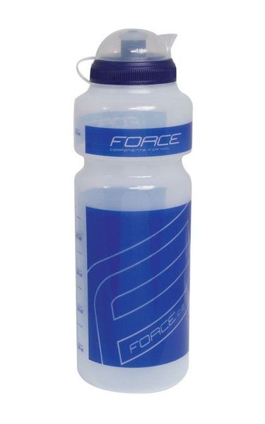 Bidon Force F 0.75l transparent/albastru