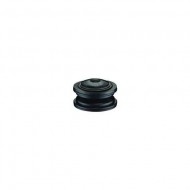 Cuvete furca semi-integrate 1-1/8", negru