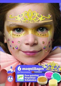 Set make-up, culori non alergice Djeco, printese