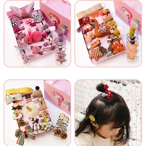 Set de 24 de accesorii pentru par
