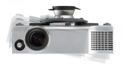 Suport videoproiector Vogel's EPC6545, de tavan, functie de inclinare si de rotire, max. 10 kg, argintiu