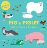 Pig and Piglet - Match the Animals to their Babies