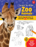 Learn to Draw Zoo Animals: Step-by-step instructions for more than 25 zoo animals
