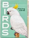 Birds Playing Cards