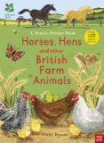 National Trust: Horses, Hens and Other British Farm Animals (National Trust Sticker Spotter Books)
