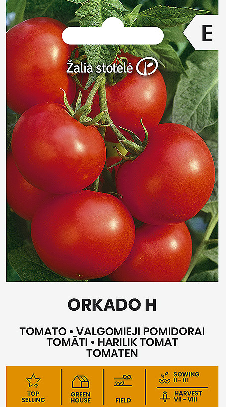Orkado F1 (30 seminte) de rosii nederterminate, soi timpuriu, Seklos
