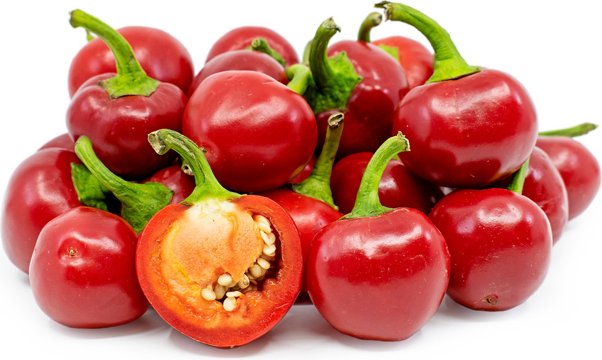 Ardei iute Red Cherry Small (75 seminte), ardei foarte iuti, culoare rosu la maturitate, mici si rotunzi, Agrosem