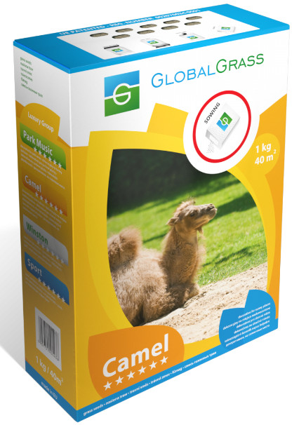 Gazon Camel (1 kg) seminte de gazon foarte rezistent la seceta, cu crestere foarte lenta, , GlobalGrass