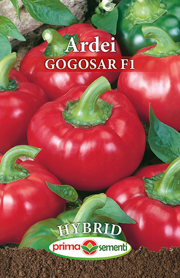 Gogosar F1 (50 seminte) de ardei gogosar hibrid timpuriu, Prima Sementi