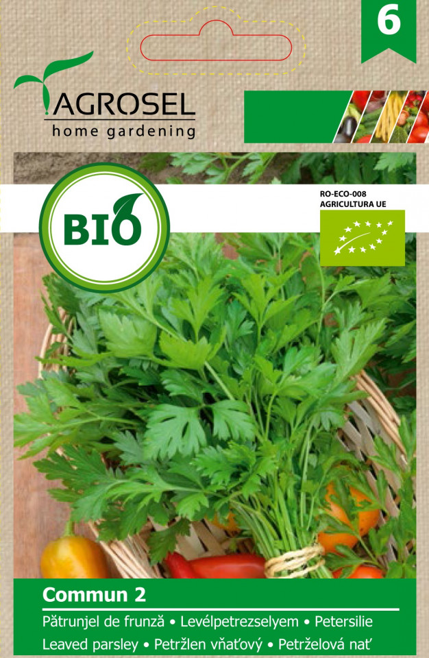 Patrunjel BIO Commun (1500 seminte) de patrunjel ECO certificat ecologic, Agrosel