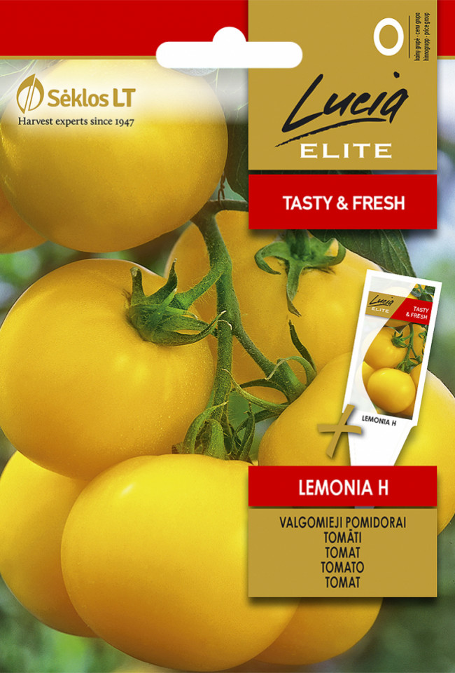 Lemonia F1 (15 seminte) de rosii tip cocktail, apreciat pentru fructele sale delicioase, Seklos
