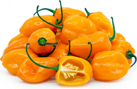 Habanero portocaliu Orange (20 seminte), ardei iute tip chili, Florian