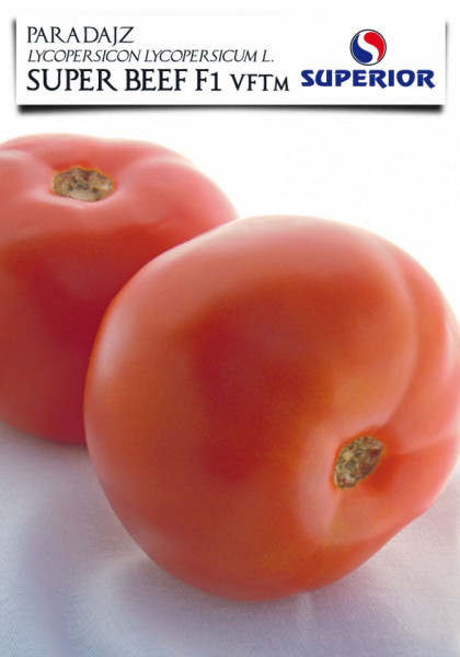 Super Beef F1 (50 seminte) rosii nedeterminate fructe mari carnoase, Superior Serbia
