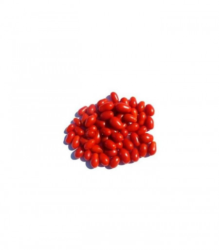 Zuccherino F1 - 100 sem - Seminte de rosii cherry crestere nedeterminata si timpurietate buna cu fructe alungite de culoare rosu aprins foarte dulci si greutate de 20-25 grame/fruct de la Cora Seeds