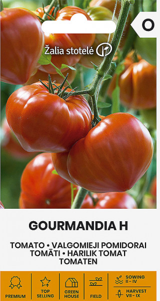 Gourmandia F1 (7 seminte) de rosii in forma de inima, carnoase cu gust deosebit, Claus