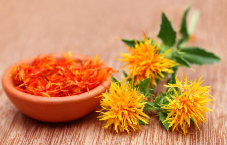 Sofranas (1.5 g), planta anuala medicinala, flori portocalii pentru colorarea alimentelor, Agrosem