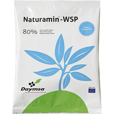 Naturamin-WSP fertilizator de ultima generatie cu 80% aminoacizi liberi (0.5 kg), biostimulare a cresterii si dezvoltarii plantelor in toate fazele, Daymsa