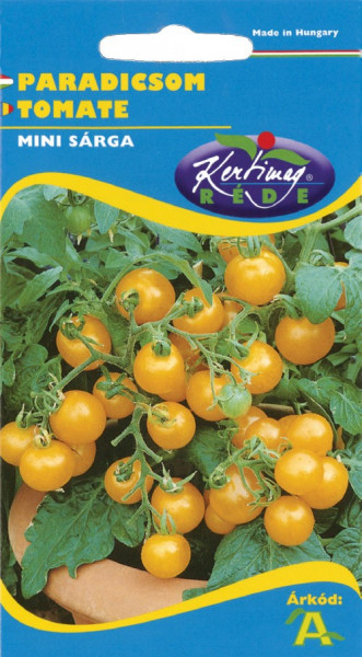 Seminte rosii Mini sarga (0.5 gr), de tip cherry, Kertimag