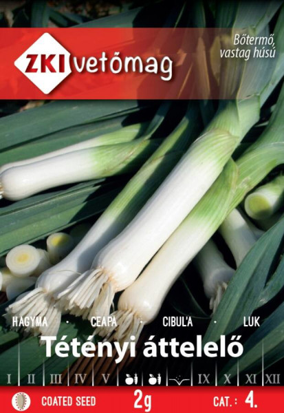 Ceapa Tetenyi Attelelo (800 seminte) de praz cu capacitate ridicatÄƒ de producÅ£ie, ZKI