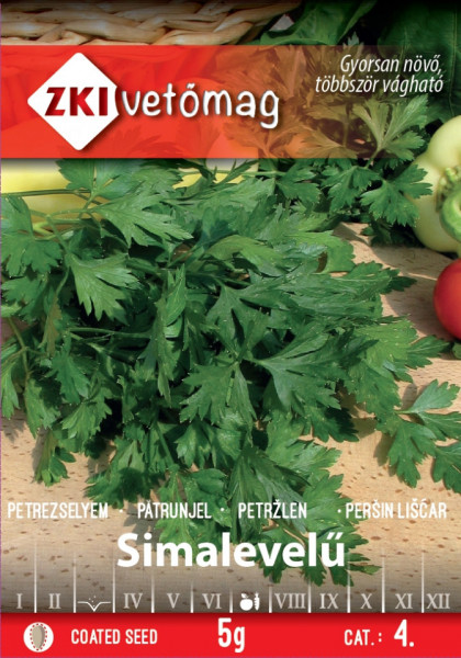 Patrunjel Simalevelu (3750 seminte) patrunjel frunze, foarte productiv, ZKI
