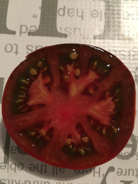 Negre de Tula (Black from Tula) 300 seminte Tomate Negre de Tula Nedeterminate Mari Extratimpurii Soi Deosebit de Gustos