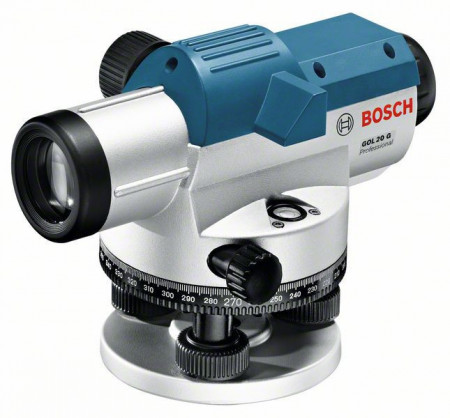 Bosch GOL 20 G Nivela optica, factor marire 20x, precizie 3mm/30m