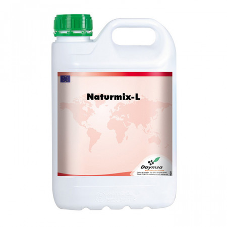 Naturmix L (5 litru), biostimulator bogat in fier pentru sinteza clorofilei si fixarea azotului, Daymsa