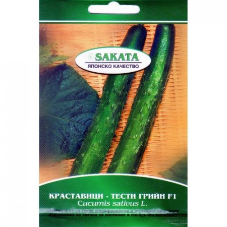 Tasty Green F1 (25 seminte) seminte Castraveti Hibrid Timpuriu Excelenta Calitate, Sakata