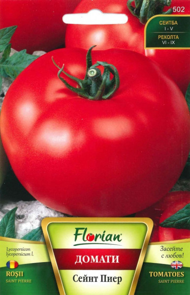 Seminte rosii Saint Pierre (0.5 gr), soi traditional francez de tomate, Florin