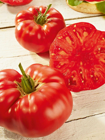Buffalosteak F1 (10 seminte) tomate nedeterminate timpurii de tip Beef, 350 - 700 gr, Clause
