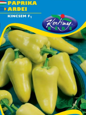 Seminte ardei gras Kincsem F1 (20 seminte), fructe conice, Kertimag