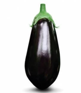 Barcelona F1 - 250 sem - Seminte de vinete cu fructe deosebit de valoroase oval alungite fara tepi uniforme colorate in negru intens si pulpa de culoare alba fara seminte de la Fito Semillas