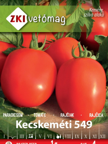 Kecskemeti 549 (300 seminte) de rosii semitimpurii cu crestere determinata, ZKI
