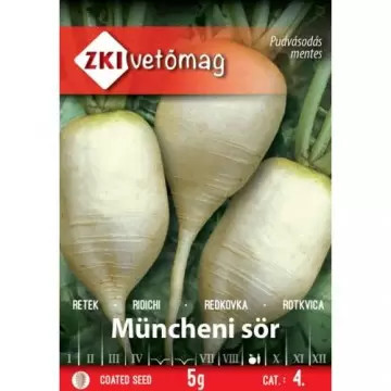 Ridichi Muncheni sor (300 seminte) soi cu perioada lunga de vegetatie, ZKI