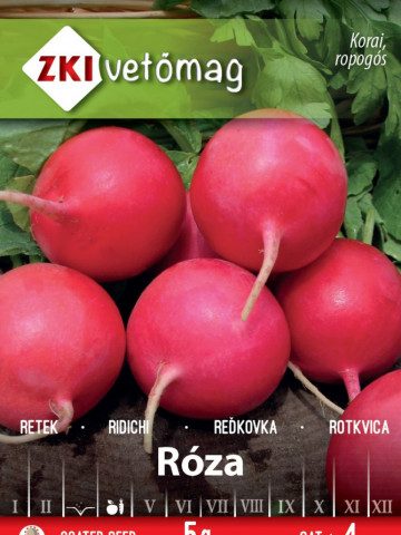 Ridichi Roza (450 seminte) radacini mari, rotunde, ZKI