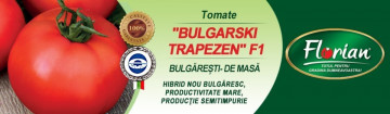 Rosii Bulgarski Trapezen F1 - 250 sem - Seminte de rosii nedeterminate timpurii Florian Bulgaria