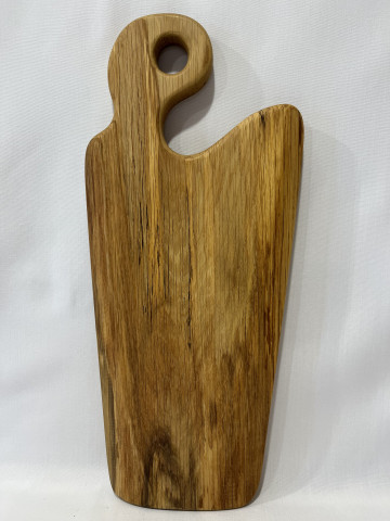 Stejar - Tocator rustic (45x17x2) de stejar