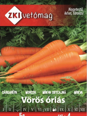 Voros Orias (5 gr) seminte de morcovi tip Flakker, varf ascutit, ZKI