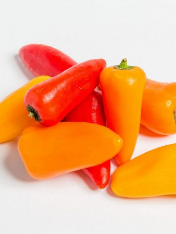 Ardei snack orange Adelin ( 80 seminte), semitimpuriu, crestere nedeterminata, Agrosel