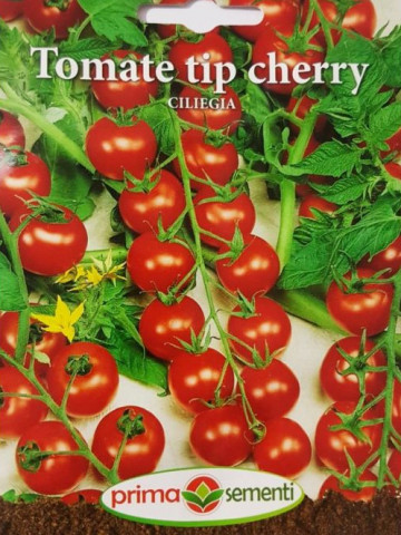 Ciliegia (100 seminte) tomate tip Cherry soi vechi Italian, cea mai dulce si aromata varietate, Prima Sementi