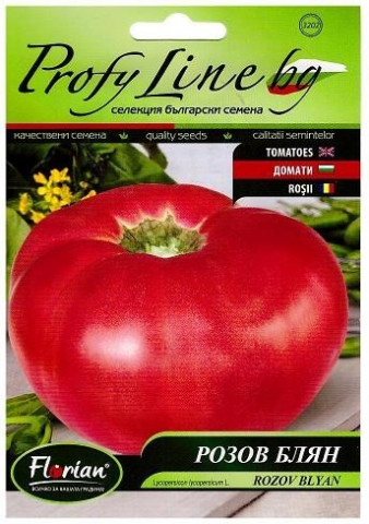 Seminte tomate Rozov Blyan Vis Roz (1 gr), crestere nedeterminata semitimpurii, Florian Bulgaria