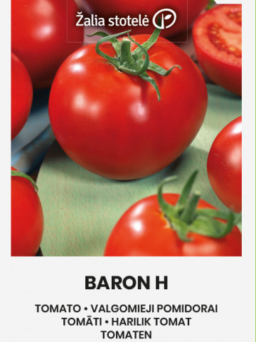 Baron F1 (30 seminte) de rosii cu fructe, uniforme, globulare si uşor aplatizate, Seklos
